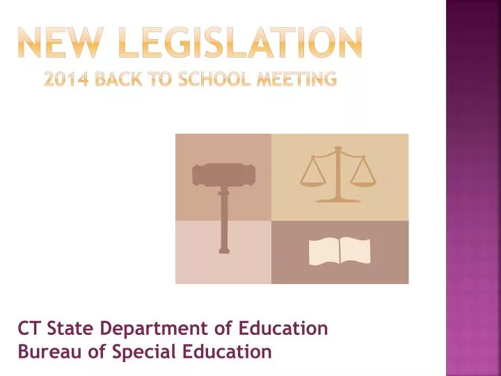 new legislation 2014 back to school meeting