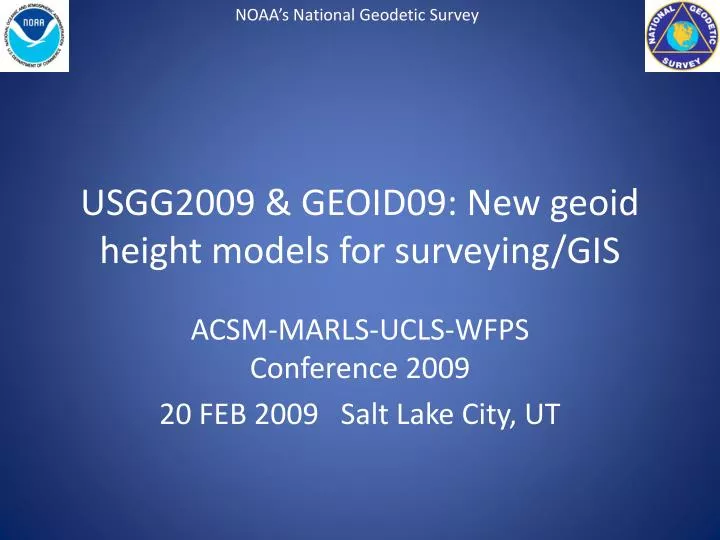 usgg2009 geoid09 new geoid height models for surveying gis