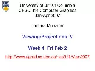 http www ugrad cs ubc ca cs314 vjan2007
