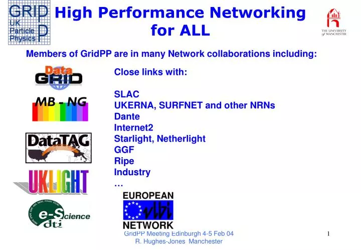 high performance networking for all