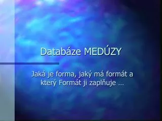 datab ze med zy
