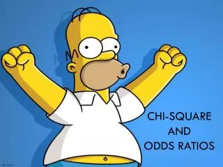 Chi-Square and odds ratios