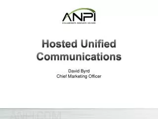 Hosted Unified Communications