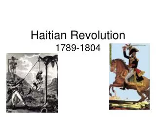 Haitian Revolution 1789-1804