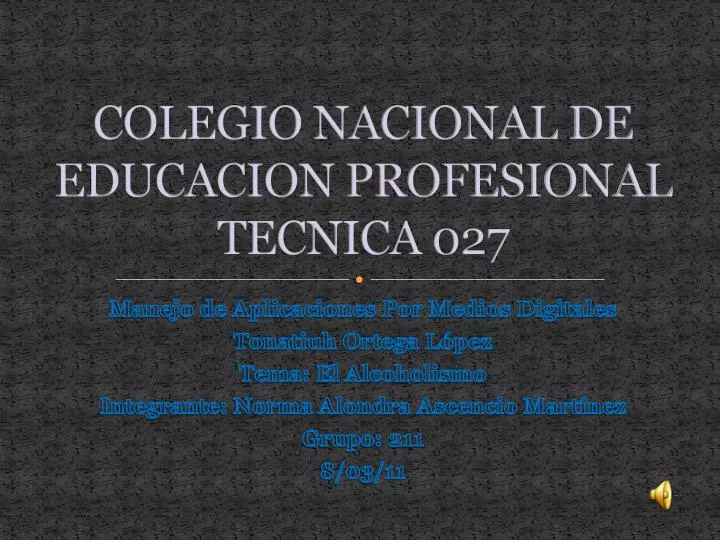 colegio nacional de educacion profesional tecnica 027