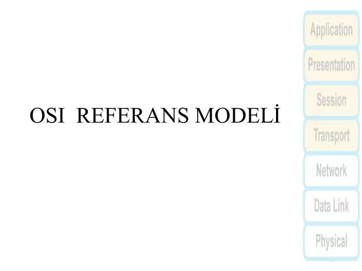 osi referans model