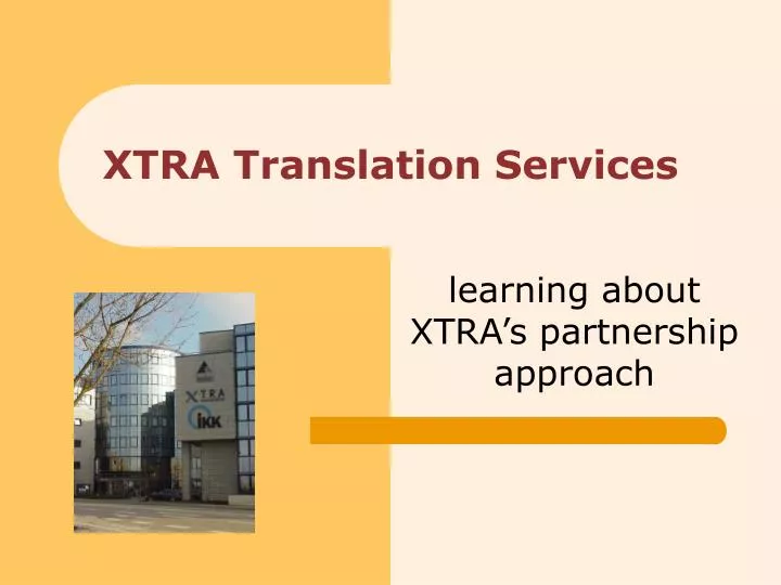 xtra translation services