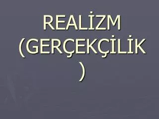 real zm ger ek l k