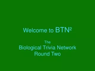 welcome to btn