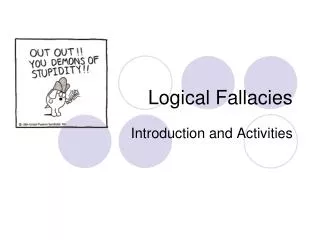 Logical Fallacies