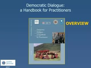 Democratic Dialogue: a Handbook for Practitioners