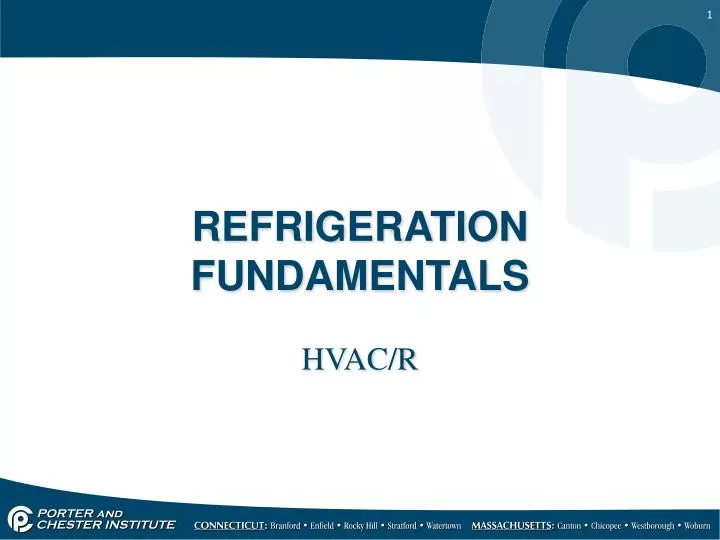 refrigeration fundamentals