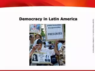 Democracy in Latin America