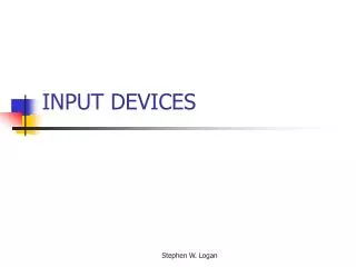 INPUT DEVICES