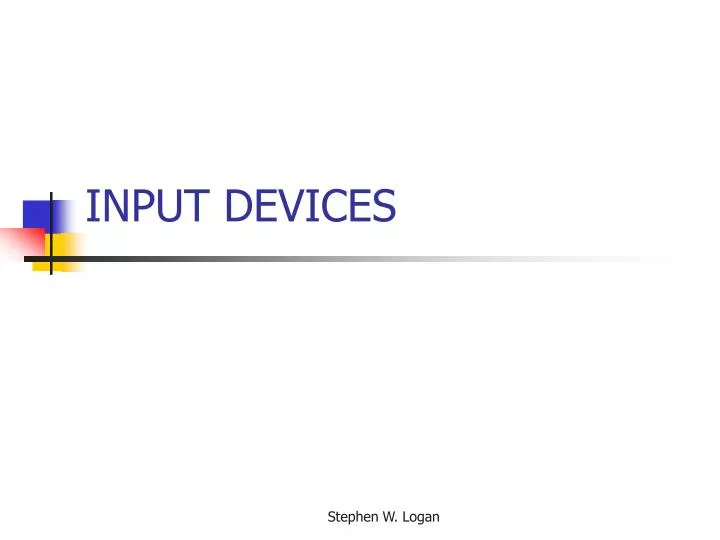 input devices