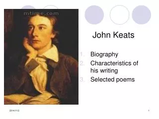 John Keats