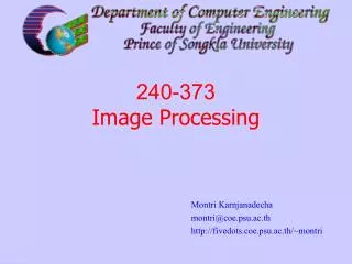 240-373 Image Processing
