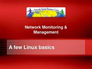 A few Linux basics