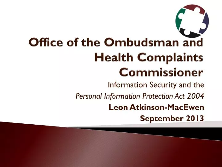 office of the ombudsman and health complaints commissioner