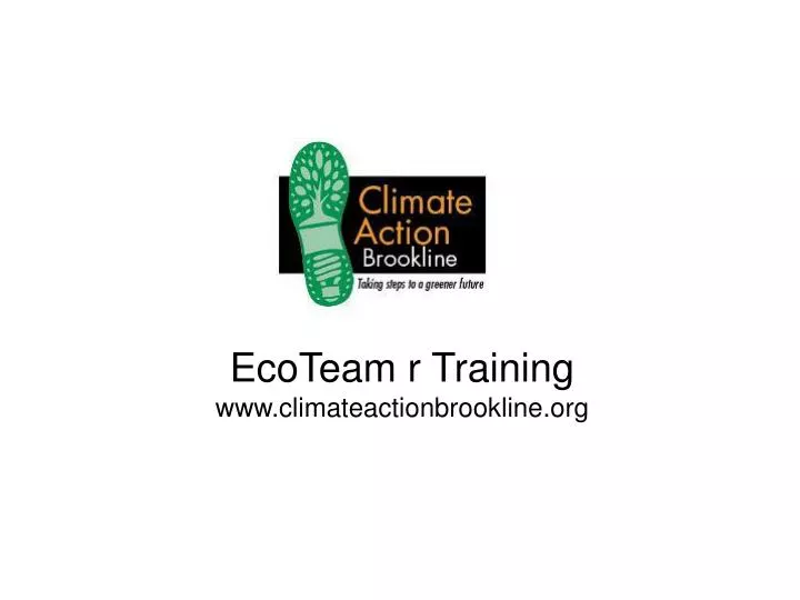 ecoteam r training www climateactionbrookline org
