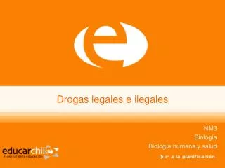 drogas legales e ilegales