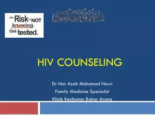 hiv counseling