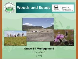 Gravel Pit Management [Location] [Date]