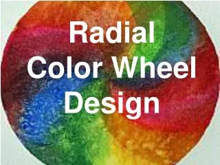 Radial Color Wheel Design