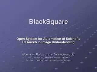 BlackSquare