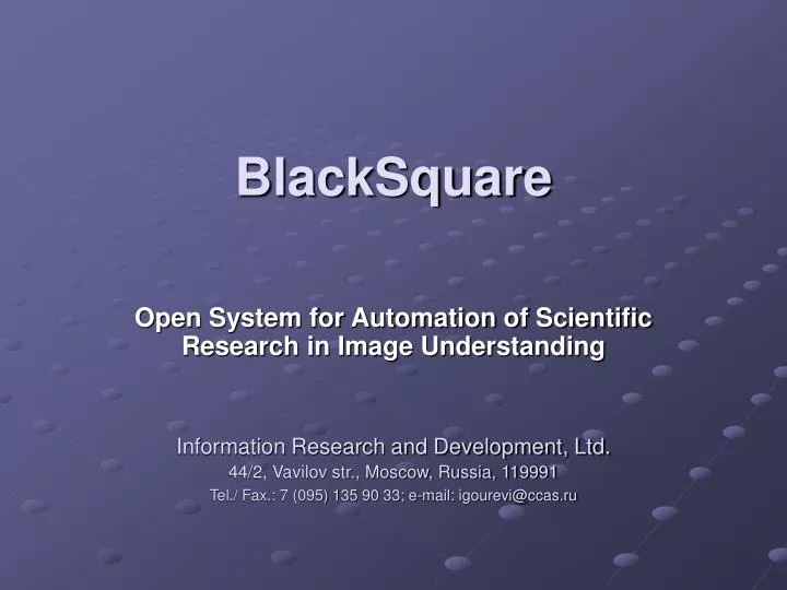 blacksquare