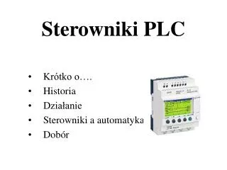 sterowniki plc