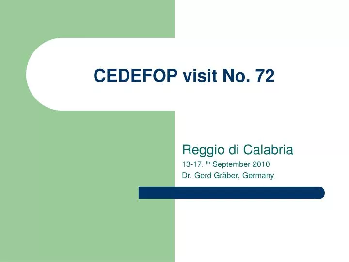 cedefop visit no 72