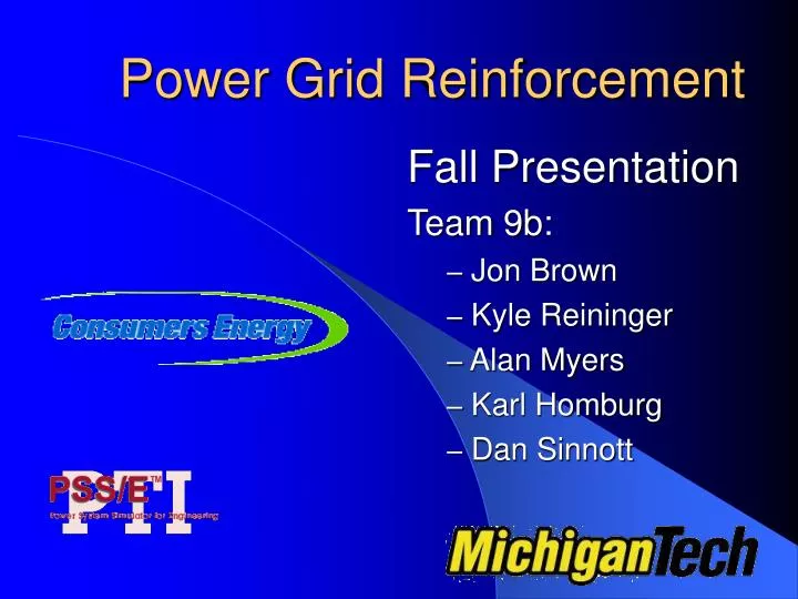 power grid reinforcement