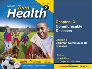 Chapter 13 Communicable Diseases