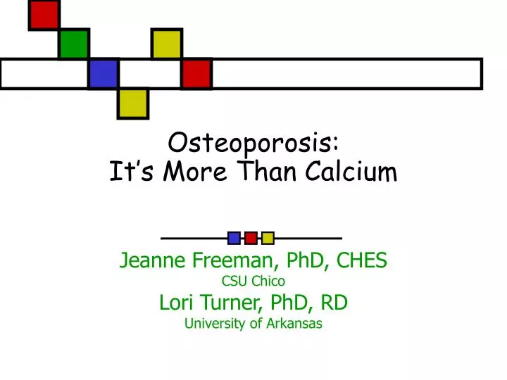 osteoporosis it s more than calcium