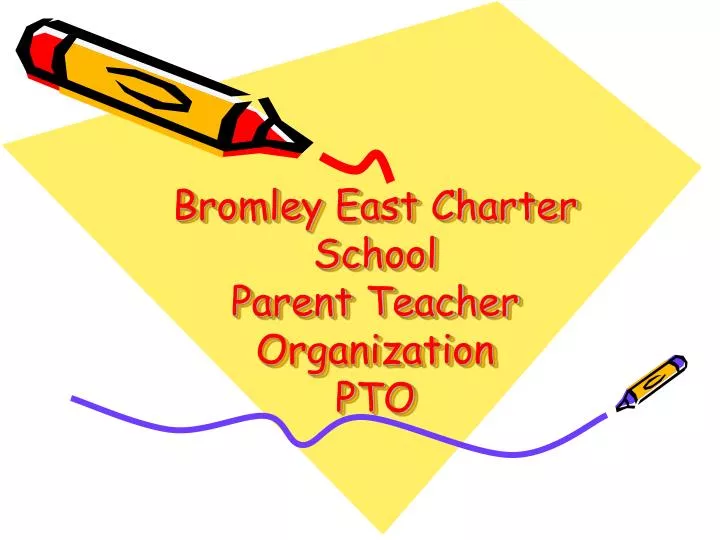 bromley east charter school parent teacher organization pto