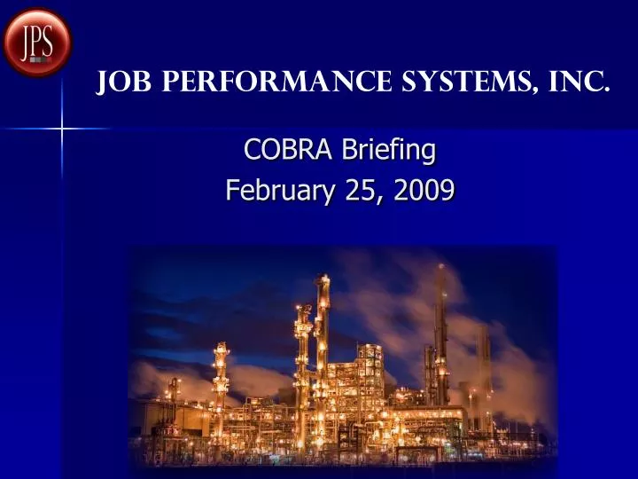 cobra briefing february 25 2009