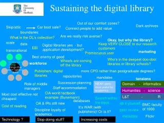 Sustaining the digital library