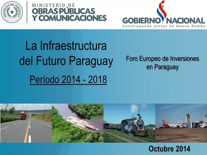 la infraestructura del futuro paraguay