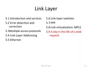 link layer