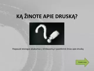 k inote apie drusk