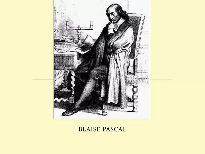 blaise pascal