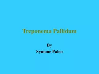 Treponema Pallidum