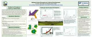 Wetland Soils Phosphorus Criteria Development