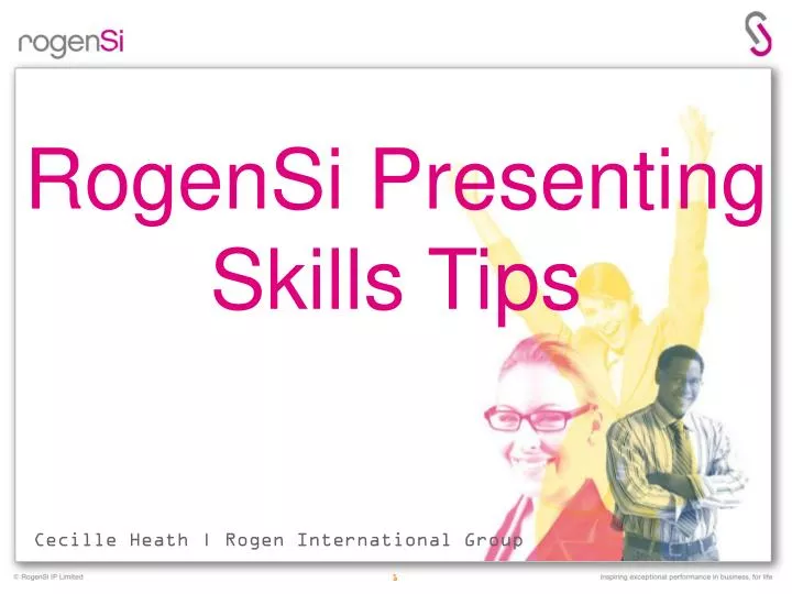 rogensi presenting skills tips