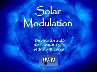 Solar Modulation