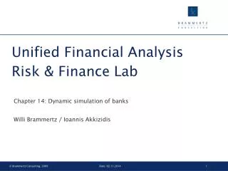 Unified Financial Analysis Risk &amp; Finance Lab