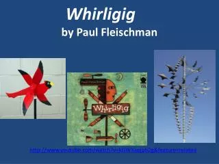 whirligig by paul fleischman