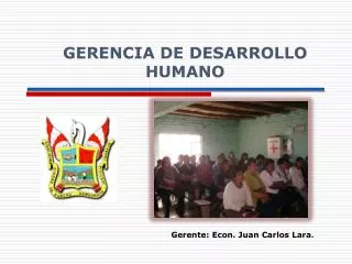 gerente econ juan carlos lara
