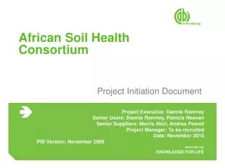 African Soil Health Consortium